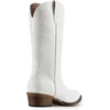 image:imageDREAM PAIRS Womens Cowboy Boots Mid Calf Cowgirl Boots Square Toe Chunky Heel Embroidery Stitched Western BootsWhite