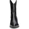 image:imageDREAM PAIRS Womens Cowboy Boots Pointed Toe Chunky Heel Zipper PullOn Stitched Western Ankle BootsBlack