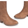 image:imageDREAM PAIRS Womens Cowboy Cowgirl Boots Embroidered Pointed Toe Low Heel Western Mid Calf Boot for Theme Party Country ConcertAll Brown
