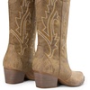 image:imageDREAM PAIRS Womens Cowboy Cowgirl Boots Embroidered Pointed Toe Low Heel Western Mid Calf Boot for Theme Party Country ConcertTan