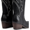 image:imageDREAM PAIRS Womens Embroidered Western PullOn KneeHigh Cowboy BootsBlack