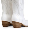 image:imageDREAM PAIRS Womens Embroidered Western PullOn KneeHigh Cowboy BootsWhite