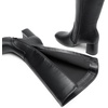 image:imageDREAM PAIRS Womens Gogo Boots Square Toe Side Zipper Chunky Heel Knee High Boots For WomenBlack