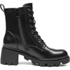 image:imageDREAM PAIRS Womens Lace Up Combat Ankle Boots Fashion Low Chunky Heel Lug Sole Fall Heeled Booties ShoesBlack