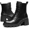 image:imageDREAM PAIRS Womens Lace Up Combat Ankle Boots Fashion Low Chunky Heel Lug Sole Fall Heeled Booties ShoesBlack
