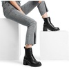 image:imageDREAM PAIRS Womens Lace Up Combat Ankle Boots Fashion Low Chunky Heel Lug Sole Fall Heeled Booties ShoesBlack