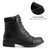 image:imageDREAM PAIRS Womens Lace Up Combat boots Ankle BootiesBlack