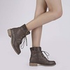 image:imageDREAM PAIRS Womens Lace Up Combat boots Ankle BootiesBrown