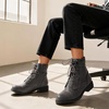 image:imageDREAM PAIRS Womens Lace Up Combat boots Ankle BootiesGrey