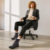 image:imageDREAM PAIRS Womens Lace Up Combat boots Ankle BootiesGrey