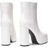 image:imageDREAM PAIRS Womens Platform Gogo Ankle Boots High Chunky Heels Square Toe Comfort Party Dress Booties Shoes for WomenWhite
