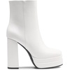 image:imageDREAM PAIRS Womens Platform Gogo Ankle Boots High Chunky Heels Square Toe Comfort Party Dress Booties Shoes for WomenWhite