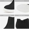image:imageDREAM PAIRS Womens Platform Wedge Sneakers Ankle BootiesBlack