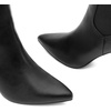 image:imageDREAM PAIRS Womens Pointed Toe Stiletto High Heel Ankle BootiesKizzy1 BlackPu