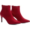 image:imageDREAM PAIRS Womens Pointed Toe Stiletto High Heel Ankle BootiesKizzy1 RedSuede