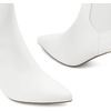 image:imageDREAM PAIRS Womens Pointed Toe Stiletto High Heel Ankle BootiesKizzy1 WhitePu