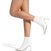 image:imageDREAM PAIRS Womens Pointed Toe Stiletto High Heel Ankle BootiesKizzy1 WhitePu