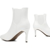 image:imageDREAM PAIRS Womens Pointed Toe Stiletto High Heel Ankle BootiesKizzy1 WhitePu