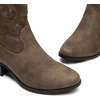 image:imageDREAM PAIRS Womens Western Cowboy Cowgirl Embroidered Ankle Boots Fashion Low chunky Heel Round Toe Fall Short Booties ShoesCamel