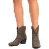 image:imageDREAM PAIRS Womens Western Cowboy Cowgirl Embroidered Ankle Boots Fashion Low chunky Heel Round Toe Fall Short Booties ShoesCamel