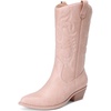 image:imageDREAM PAIRS Womens MidCalf Boots  Classic ComfortPink