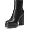 image:imageDREAM PAIRS Womens Platform Gogo Ankle Boots High Chunky Heels Square Toe Comfort Party Dress Booties Shoes for WomenBlack