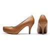 image:imageDREAM PAIRS Tiffany Womens Classic Elegant Versatile Low Stiletto Heel Dress Platform Pumps ShoesTanPu