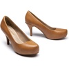 image:imageDREAM PAIRS Tiffany Womens Classic Elegant Versatile Low Stiletto Heel Dress Platform Pumps ShoesTanPu