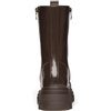 image:imageDREAM PAIRS Womens Combat Boots Lace up Mid Calf Boots Low Heel Chunky Platform Lug Sole Riding BootsBrown