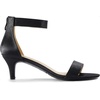 image:imageDREAM PAIRS Womens Fiona Fashion Stilettos Open Toe Pump Heeled SandalsBlackSatin