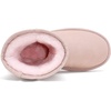 image:imageDREAM PAIRS Girls Boys Boots Kids Faux Fur Lined Winter Snow FuzzyClassic Kids Mid BootPink