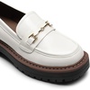 image:imageDREAM PAIRS Loafers for Women Platform Chunky Heel Slip On Loafers Business Office Casual Dressy Loafer ShoesWhite
