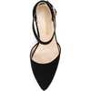 image:imageDREAM PAIRS Womens Chunky High Heels Dress Pumps Closed Pointed Toe Block Ankle Strap Shoes for Wedding PartyBlacknubuck