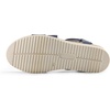 image:imageDREAM PAIRS Womens Comfortable Low Wedge Sandals Open Toe Slip On Strappy Flat Sandals Lightweight Summer ShoesNavy