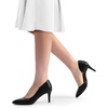 image:imageDREAM PAIRS Womens Dress High Heels Pumps Closed Pointed Toe Stiletto DOrsay Shoes for Wedding PartyBlackpu