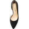 image:imageDREAM PAIRS Womens Dress High Heels Pumps Closed Pointed Toe Stiletto DOrsay Shoes for Wedding PartyBlacksuede