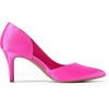 image:imageDREAM PAIRS Womens Dress High Heels Pumps Closed Pointed Toe Stiletto DOrsay Shoes for Wedding PartyHot Pinksatin