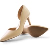 image:imageDREAM PAIRS Womens Dress High Heels Pumps Closed Pointed Toe Stiletto DOrsay Shoes for Wedding PartyNudepu