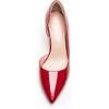image:imageDREAM PAIRS Womens Dress High Heels Pumps Closed Pointed Toe Stiletto DOrsay Shoes for Wedding PartyRedpat