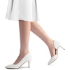 image:imageDREAM PAIRS Womens Dress High Heels Pumps Closed Pointed Toe Stiletto DOrsay Shoes for Wedding PartyWhitepu