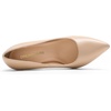image:imageDREAM PAIRS Womens High Chunky Block Heels Closed Pointed Toe Slip on Women Pumps Wedding Party Work Comfortable Dress Shoes for WomenNude