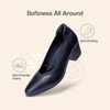 image:imageDREAM PAIRS Womens Low Chunky Block Heel Dress Shoes Closed Round Toe Comfortable Heels Work Wedding Office Pumps ShoesNavy