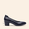 image:imageDREAM PAIRS Womens Low Chunky Block Heel Dress Shoes Closed Round Toe Comfortable Heels Work Wedding Office Pumps ShoesNavy