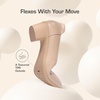 image:imageDREAM PAIRS Womens Low Chunky Block Heel Dress Shoes Closed Round Toe Comfortable Heels Work Wedding Office Pumps ShoesNude