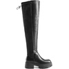 image:imageDREAM PAIRS Womens Platform Over The Knee Boots Lug Sole Round Toe Thigh High Long Chunky Block Heels Fall BootsBlackpuSuede
