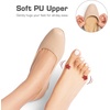 image:imageDREAM PAIRS Womens Pumps Low Chunky Closed Toe Heels for Women Comfortable Casual Slip On Dress Shoes for Wedding Work Office PartyNudepu