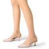 image:imageDREAM PAIRS Womens Slingback Kitten Heels Closed Pointed Toe Low Stiletto Heels Dress Bridal Party Wedding Pumps ShoesNude