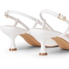 image:imageDREAM PAIRS Womens Slingback Kitten Heels Closed Pointed Toe Low Stiletto Heels Dress Bridal Party Wedding Pumps ShoesWhite