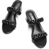 image:imageDREAM PAIRS Womens Two Braided Strap Low Heels For Women Open Toe Block Chunky Heels Sandals Holiday Party Wedding Dress Pumps ShoesBlack