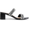 image:imageDREAM PAIRS Womens Two Braided Strap Low Heels For Women Open Toe Block Chunky Heels Sandals Holiday Party Wedding Dress Pumps ShoesBlackrhinestone
